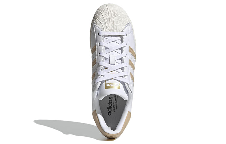 (WMNS) adidas originals Superstar 'White Magic Beige' HQ3968