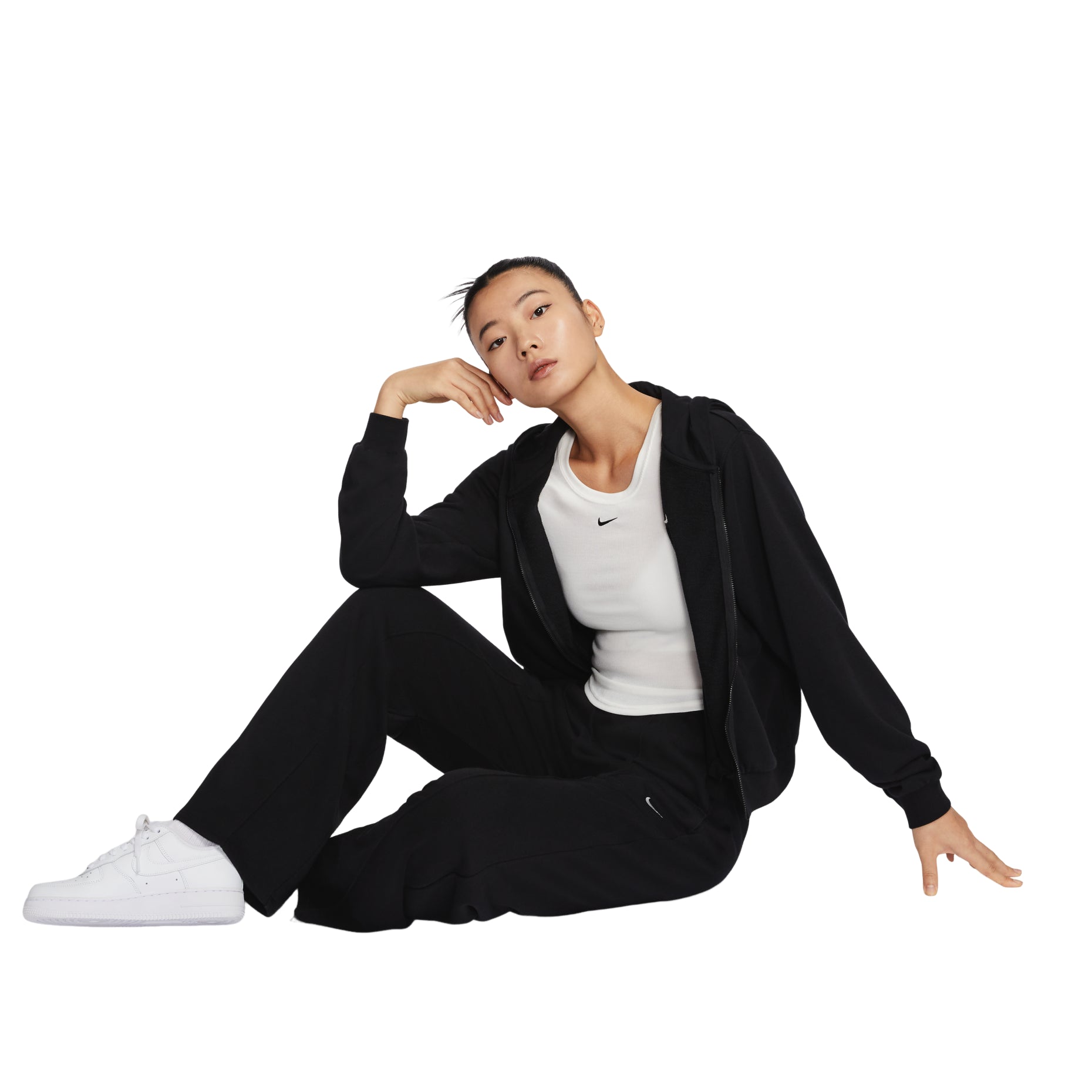 (WMNS) Nike Sportswear Chill Terry Pants 'Black' HF6459-010