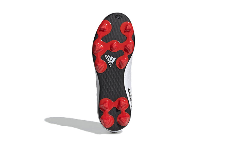 (GS) adidas Goletto VII FG 'White Red' EF7250