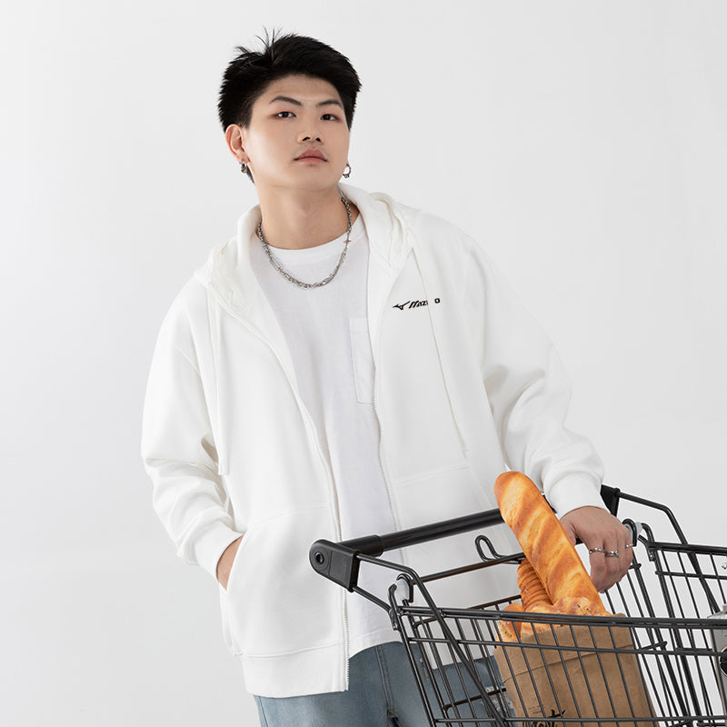 Mizuno Logo Solid Jacket 'White' A2CA2A42