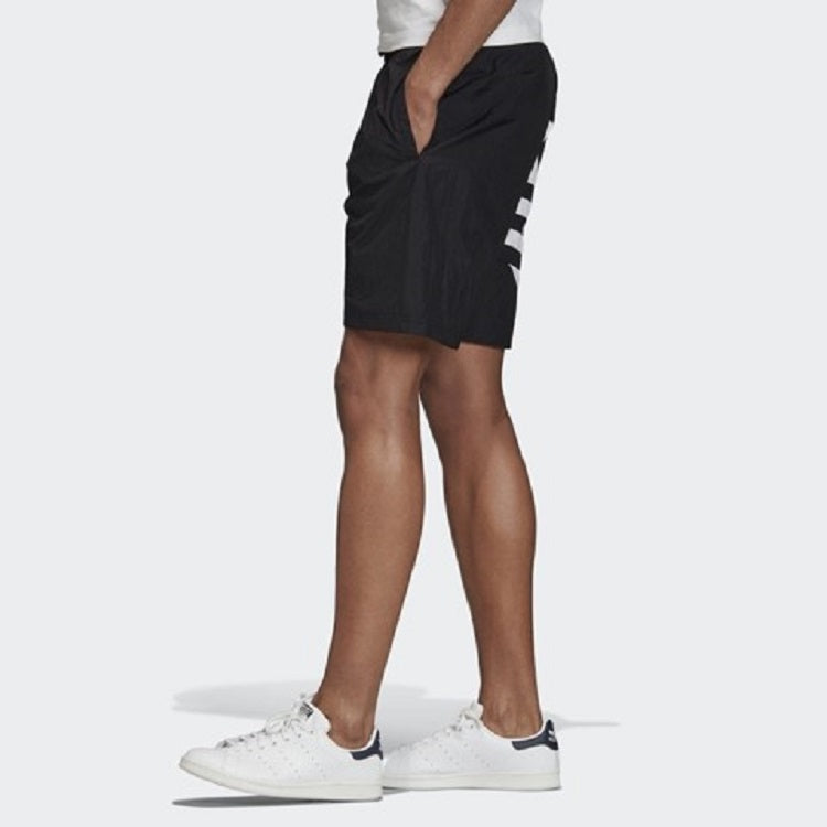 adidas originals Big Trefoil Track Shorts 'Black' FM9900