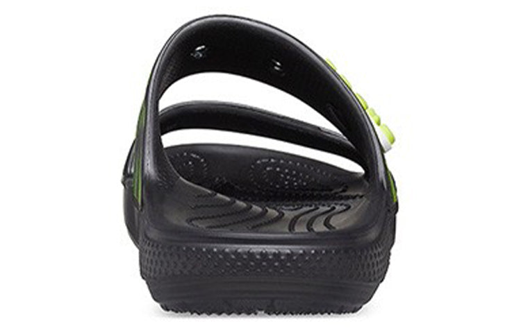 Crocs Soft Sole Shoe Black Green Unisex 'Black Green' 207283-0GU