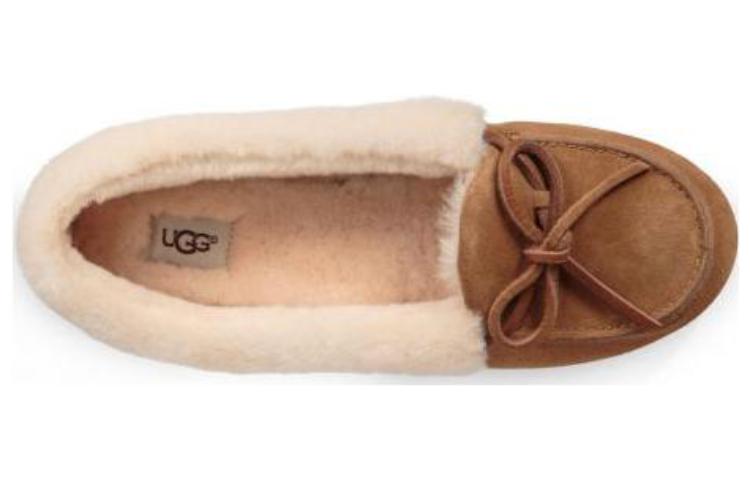(WMNS) UGG Solana Loafer 'Chestnut' 1020041-CHE