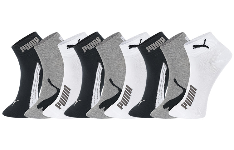 PUMA Sneaker Socks 3 pack 'Black Grey White' 100000496-003