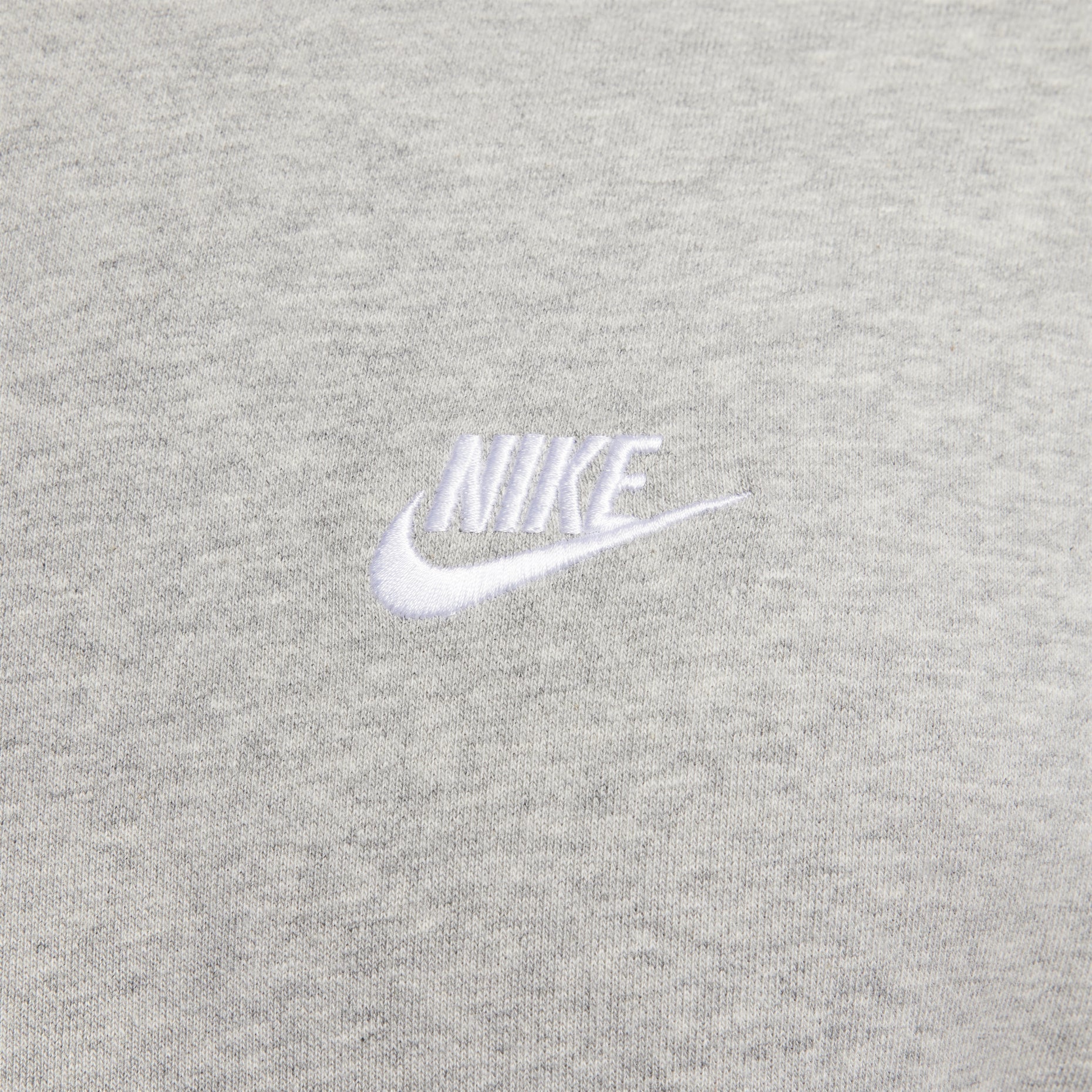 Men's Nike Solid Color Logo Printing Hooded Long Sleeves Gray CZ7858-063
