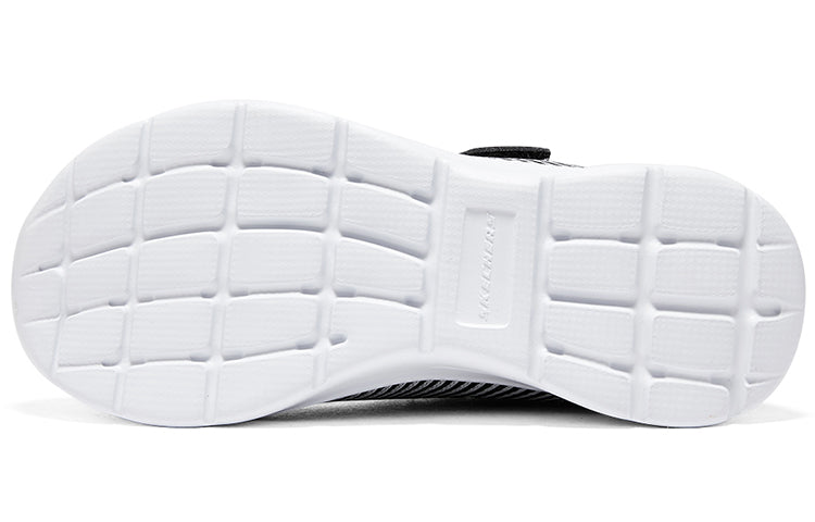 (GS) Skechers Microspec Gorza Shoes 'Black White' 415016L-BKGY