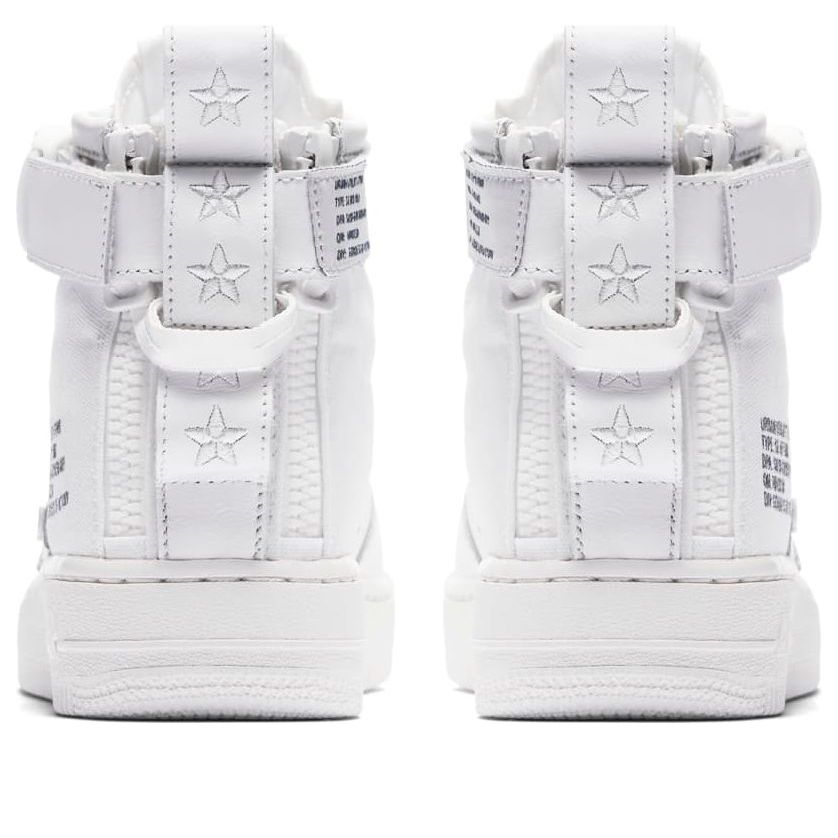 (GS) Nike SF Air Force 1 Mid QS 'Triple White' AR0690-100