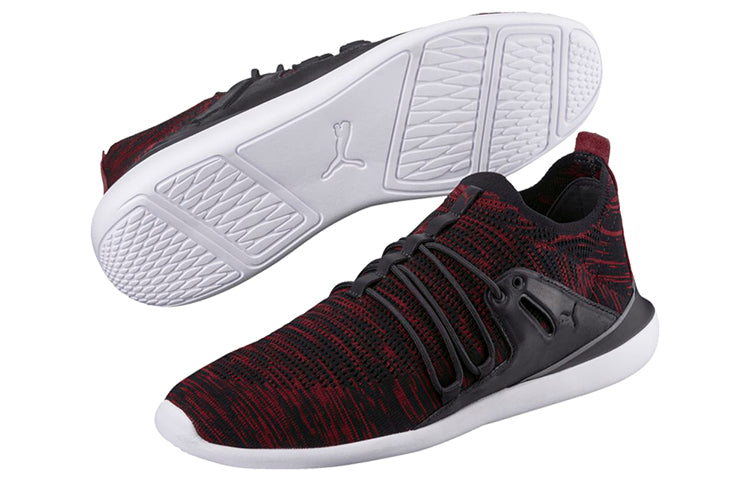 (WMNS) PUMA Ferrari Evo Cat Lace Lifestyle Low Running Shoes Red/Black/White 306119-05