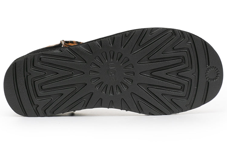 (WMNS) UGG Classic Ultra Mini Panther 'Brown' 1125352-BLK