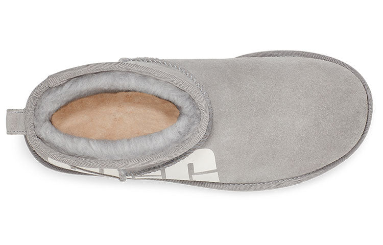 (WMNS) UGG Classic Ultra Mini Chopd 'Light Grey' 1126373-CBB