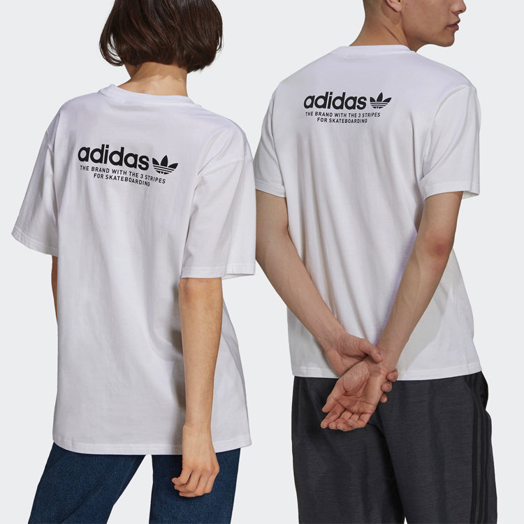 adidas originals Unisex Sports Round-Neck White GM5176