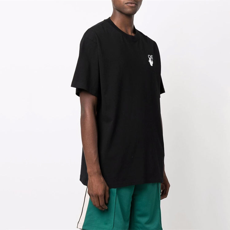 Off-White Degrade Arrow Over Tee 'Black/Multicolor' OMAA038F21JER0021084