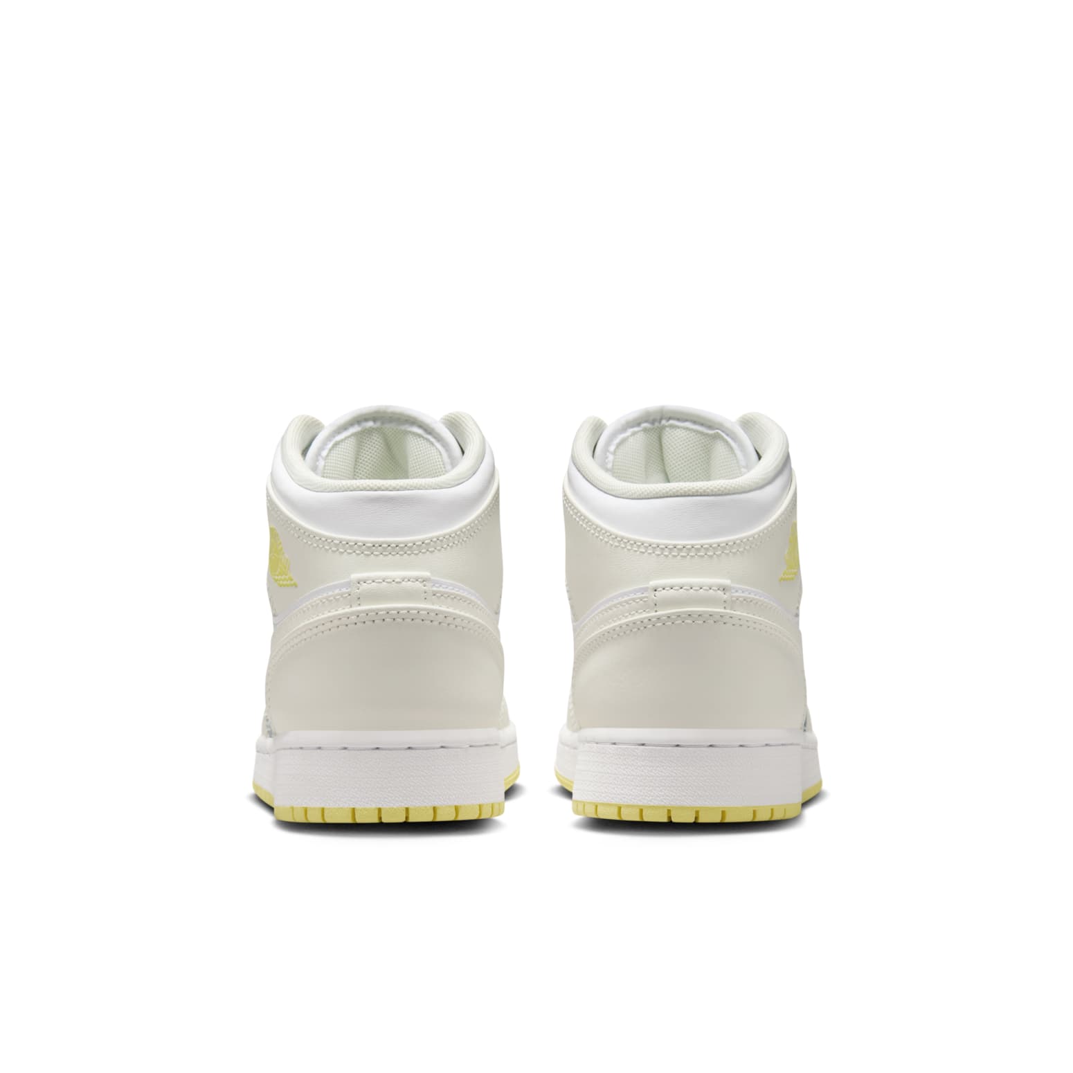 (GS) Air Jordan 1 Mid 'Sail Light Laser Orange' FD8780-181