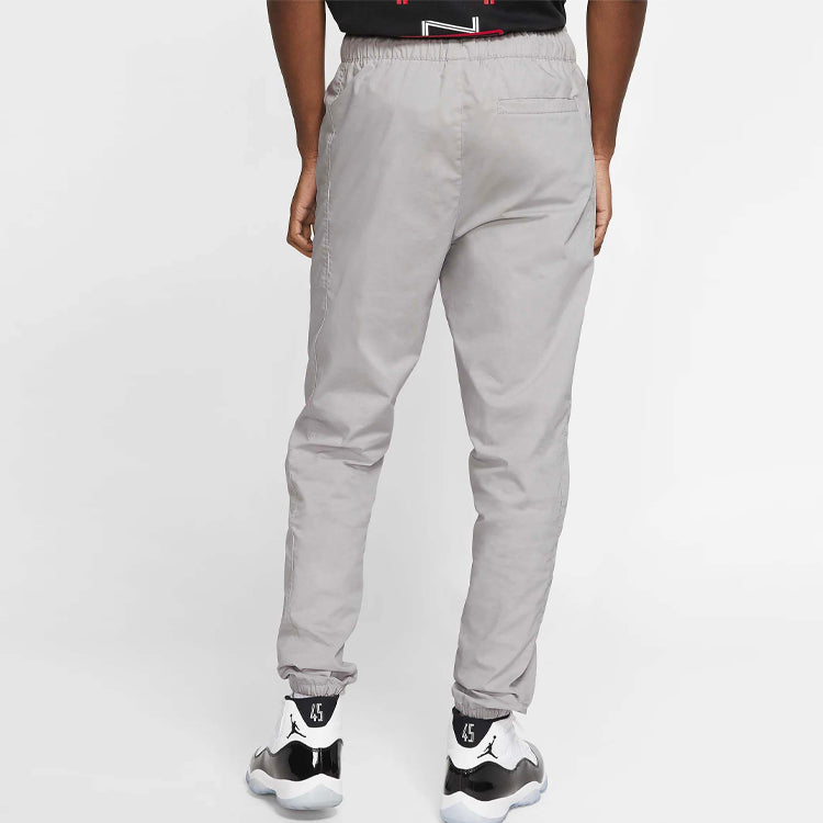 Air Jordan Jumpman Casual Woven Sports Pants Gray AV1841-059
