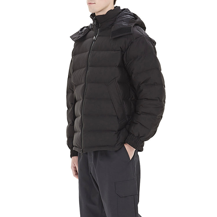 adidas Y-3 Seamless Hooded Down Jacket 'Black' FJ0442