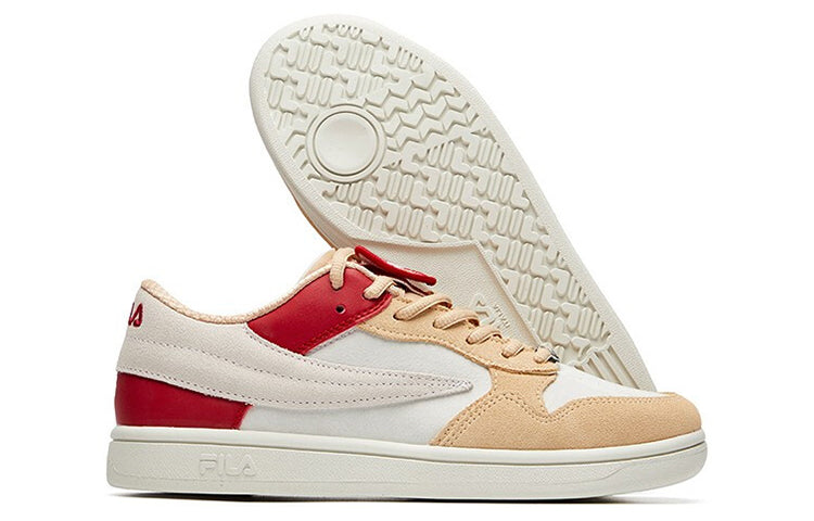 (WMNS) Fila Fusion Shoes 'Cream Red Pink' T12W115108FWB