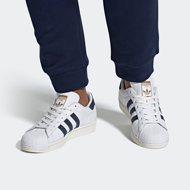 adidas Superstar 'White Dark Blue' FW6592