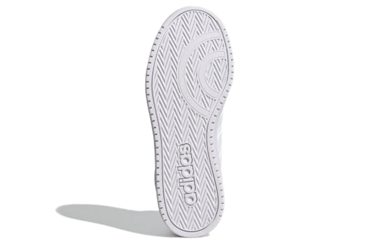 (WMNS) adidas Hoops 2.0 Mid 'White Silver Metallic' FY6023