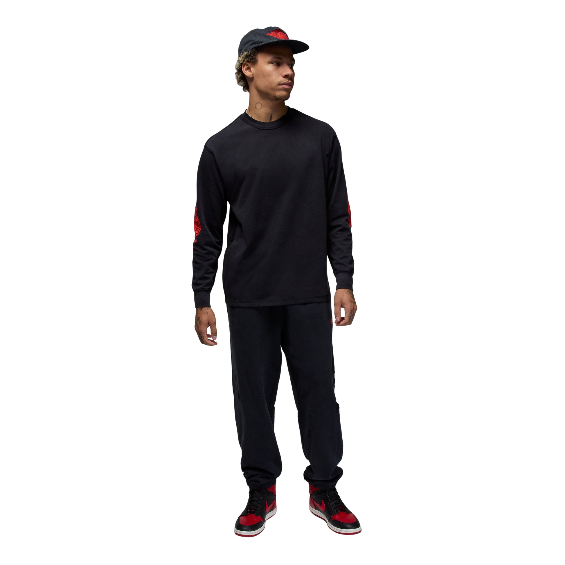 Air Jordan Rare Air long-sleeved T-shirt 'Black' IB3134-010