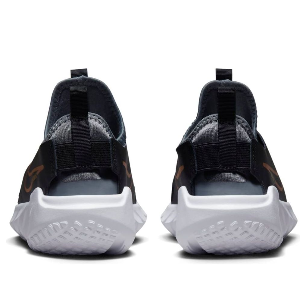 (GS) Nike Flex Runner 2 'Black Metallic Gold' DJ6038-007