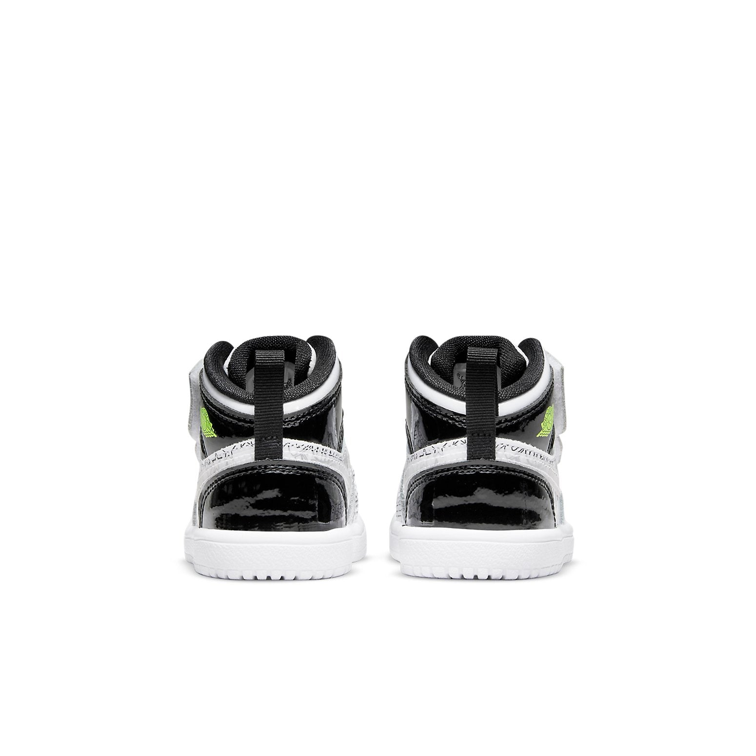 (TD) Air Jordan 1 Mid Alt SE 'White Black Graffiti' DH9682-100