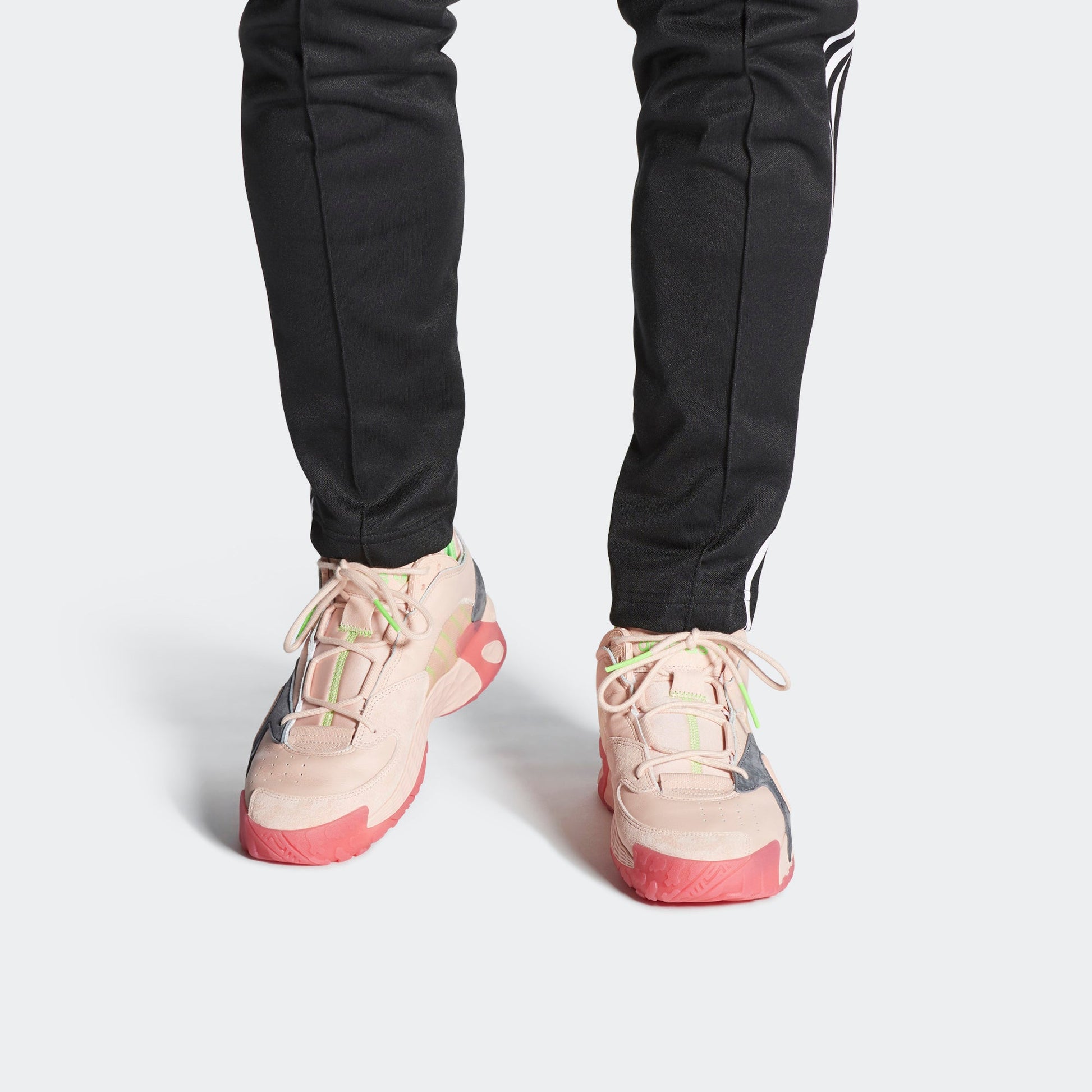 adidas Streetball 'Pink Grey Green' FV4529