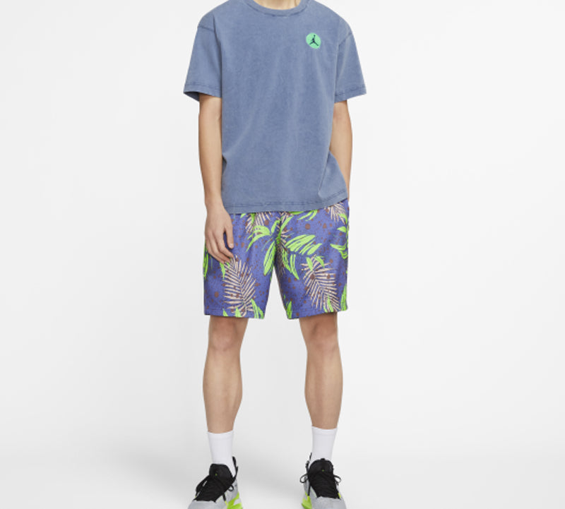 Nike AS Men's J JUMPMAN KNIT AOP Short Rush VIOLET CK5635-554