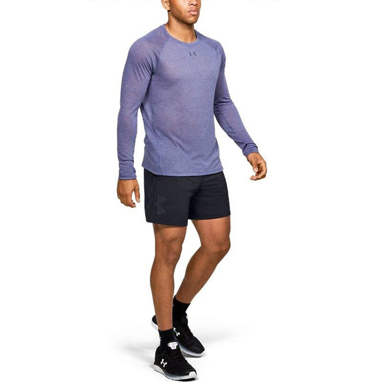 Under Armour Qualifier SpeedPocket 7 inch Shorts 'Black' 1350888-001