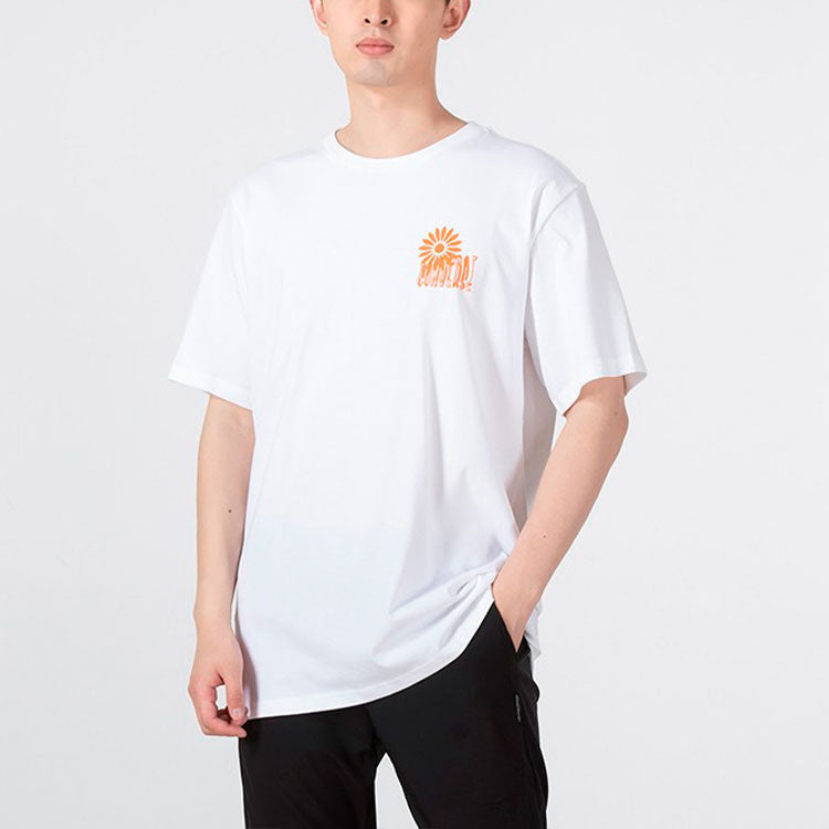 Men's Converse Printing Short Sleeve White 10019896-102