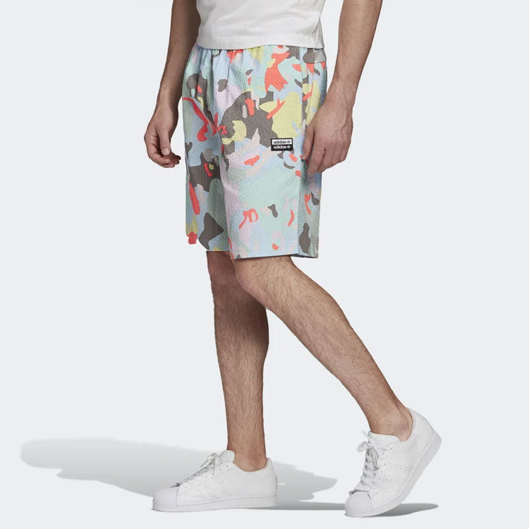 adidas originals Fs Aop Drawstring Sports Shorts Men's Multi-color FM2244