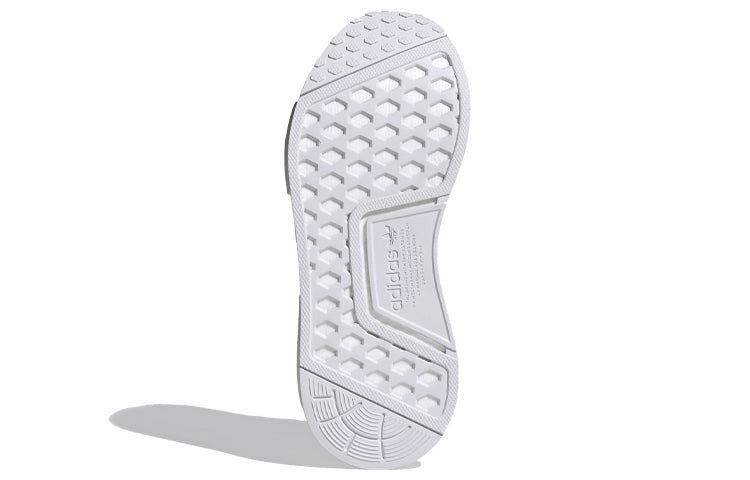 (GS) adidas NMD_R1 J 'Triple White' FW0432