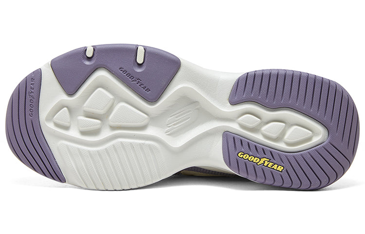 (WMNS) Skechers DLITES 1.0 'Beige Purple Blue' 896282-NTPR