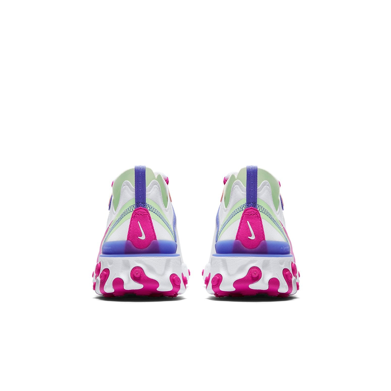 (WMNS) Nike React Element 55 'White Fire Pink' BQ2728-104