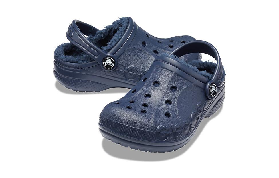 (PS) Crocs Classic Baya Lined Clog 'Navy' 207500-463