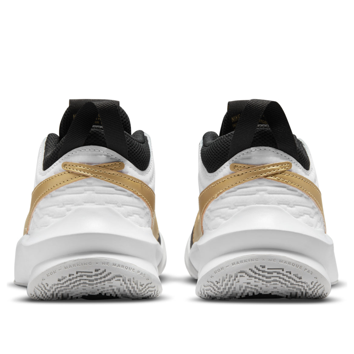 (GS) Nike Team Hustle D10 'Black Metallic Gold' CW6735-002