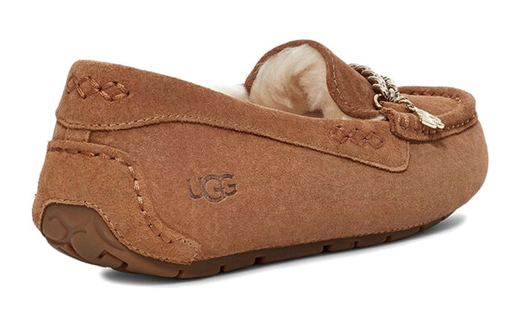 (WMNS) UGG Ansley Chain Loafer 'Chestnut' 1127330-CHE
