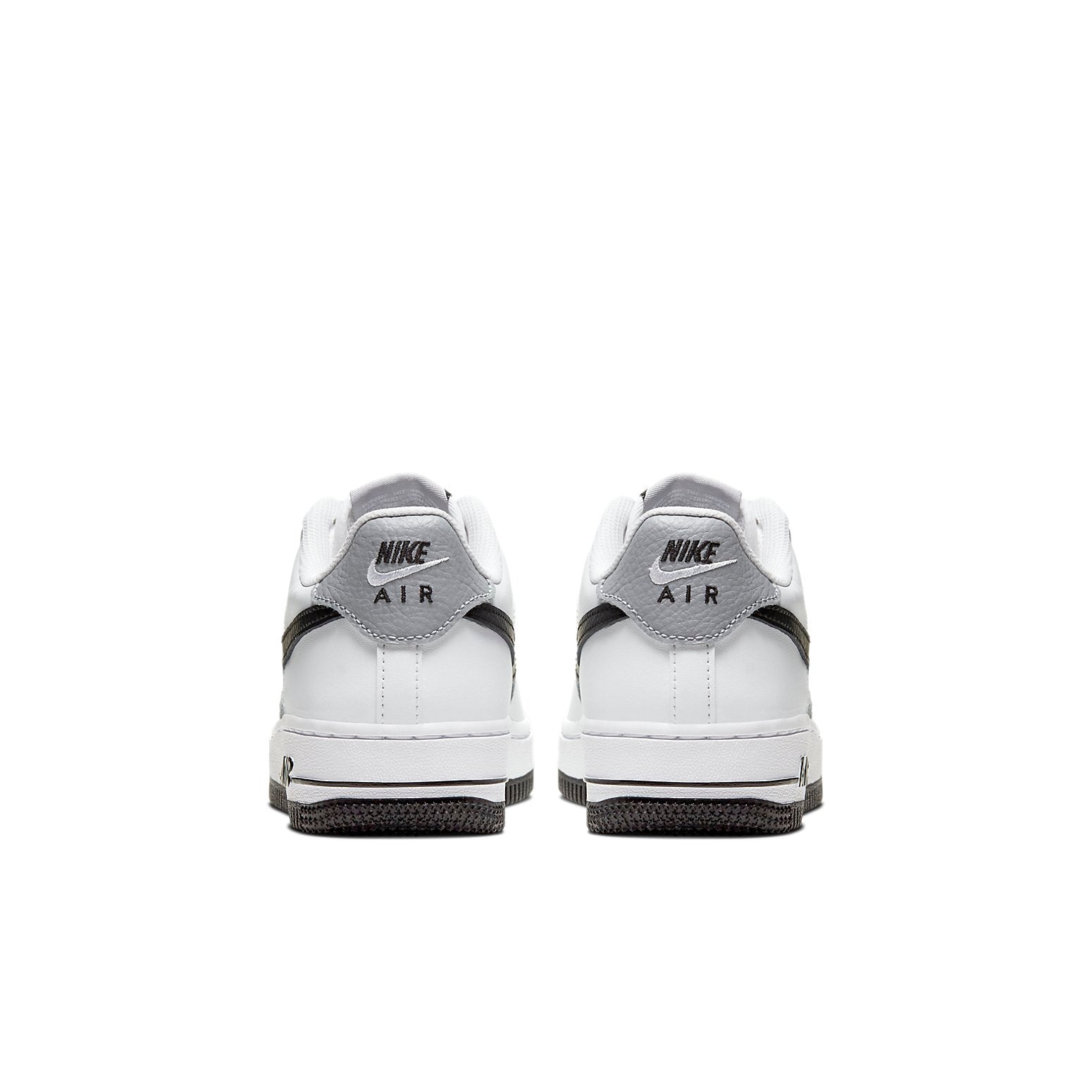 (GS) Nike Air Force 1 LV8 'White Black Mini Swoosh' CT5531-100