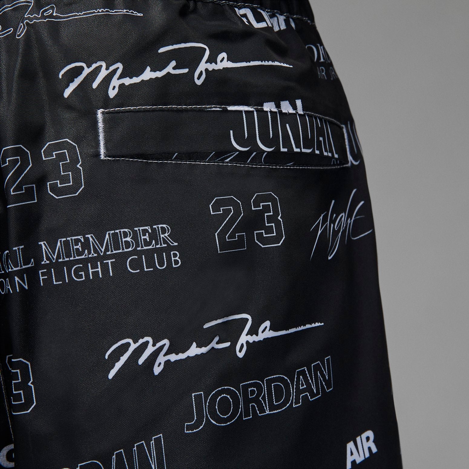 Air Jordan Mens Flight MVP Woven Shorts 'Black' DX9727-045