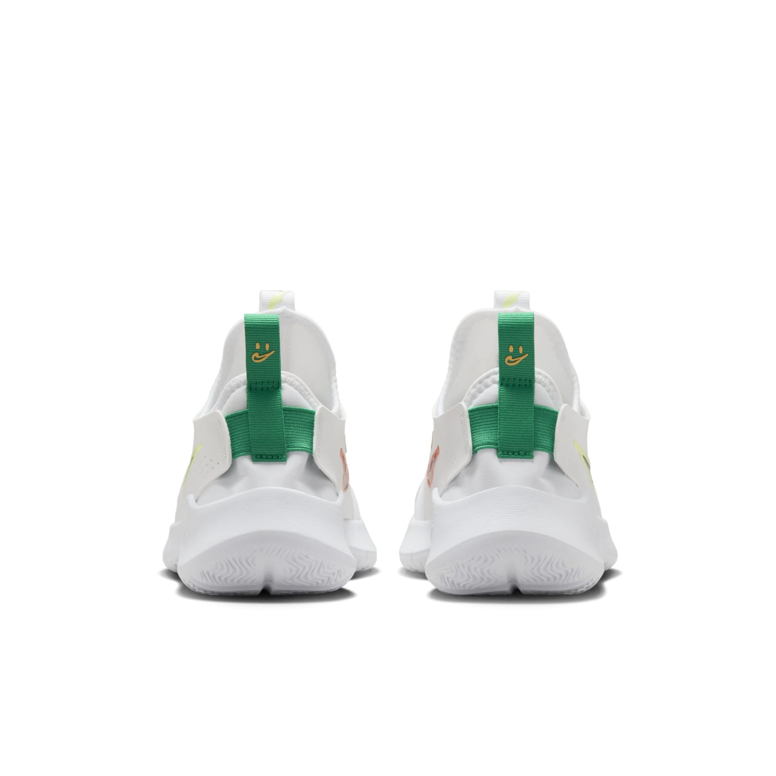 (GS) Nike Flex Runner 3 'White Sport Green Fluorescent Yellow' HF5745-101