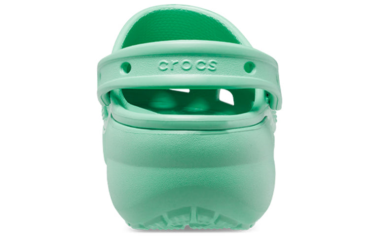 (WMNS) Crocs Classic Platform Clog 'Jade Stone' 206750-3UG