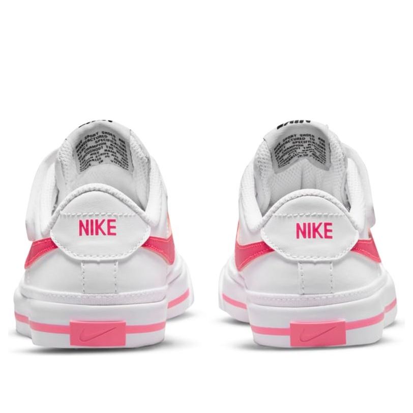 (PS) Nike Court Legacy 'White Hyper Pink' DA5381-106