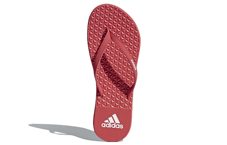 (WMNS) adidas Eezay Soft Thong Sandals Casual Sports Slippers Red CP9874