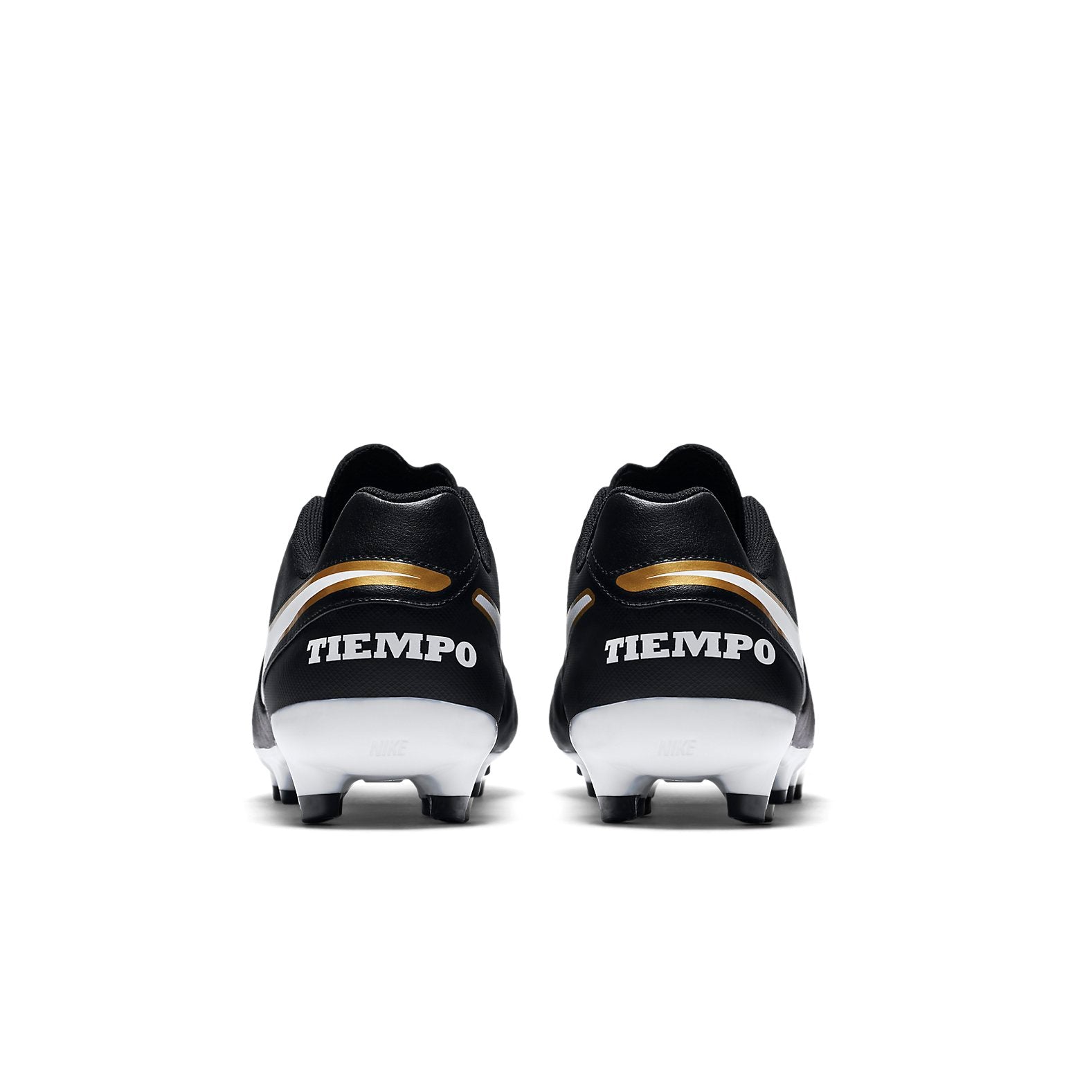 Nike Tiempo Genio II Leather FG 'Black White Gold' 819213-010