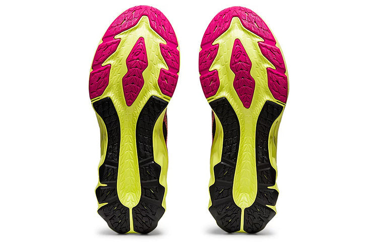 (WMNS) ASICS Novablast 2 'Black Glow Yellow' 1012B276-001