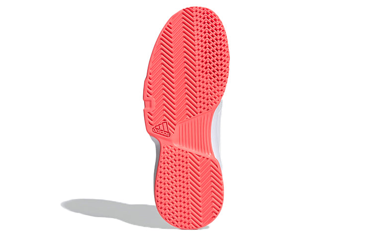 (WMNS) adidas Gamecourt White/Grey/Red FU8130