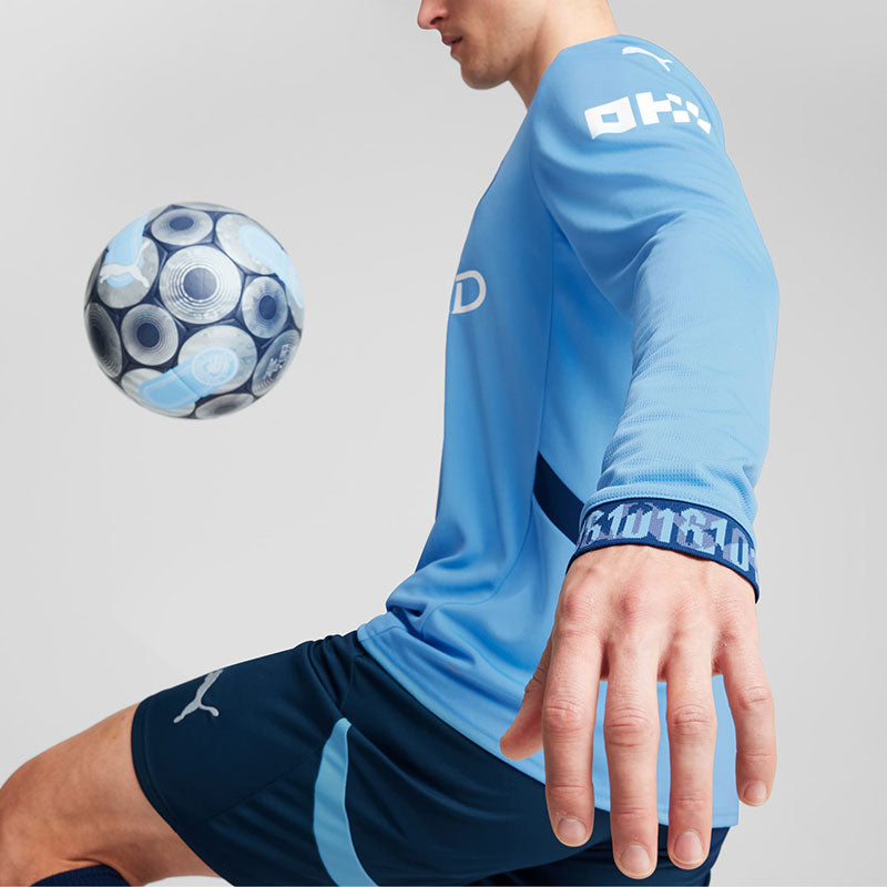 PUMA Manchester City 24/25 Home Long Sleeve Jersey 'Blue White' 775076-01