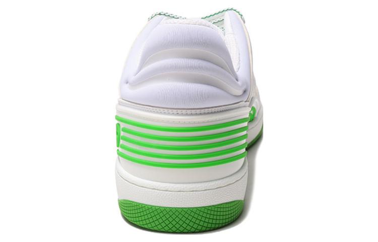 (WMNS) Gucci Basket 'White Green' 700290-2SHG0-9089