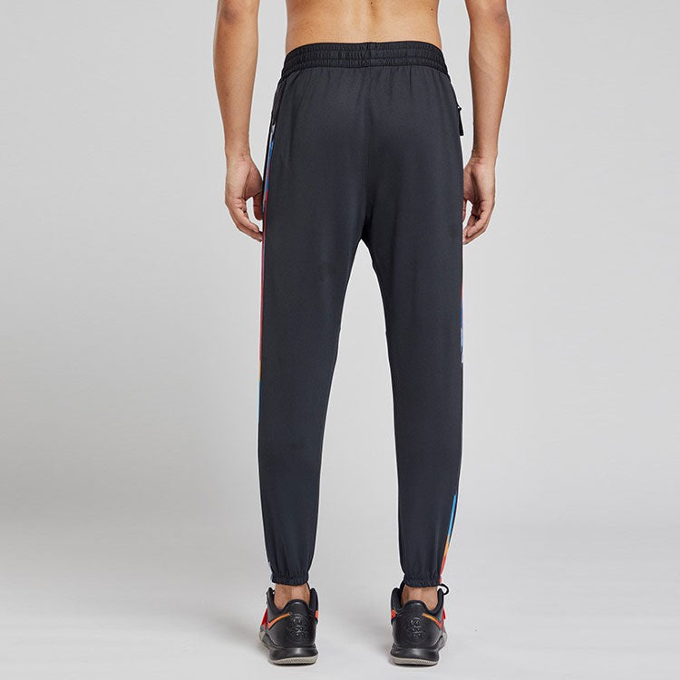 Nike NBA Casual Brooklyn Basketball Loose Bundle Feet Sports Long Pants Black CU0612-010