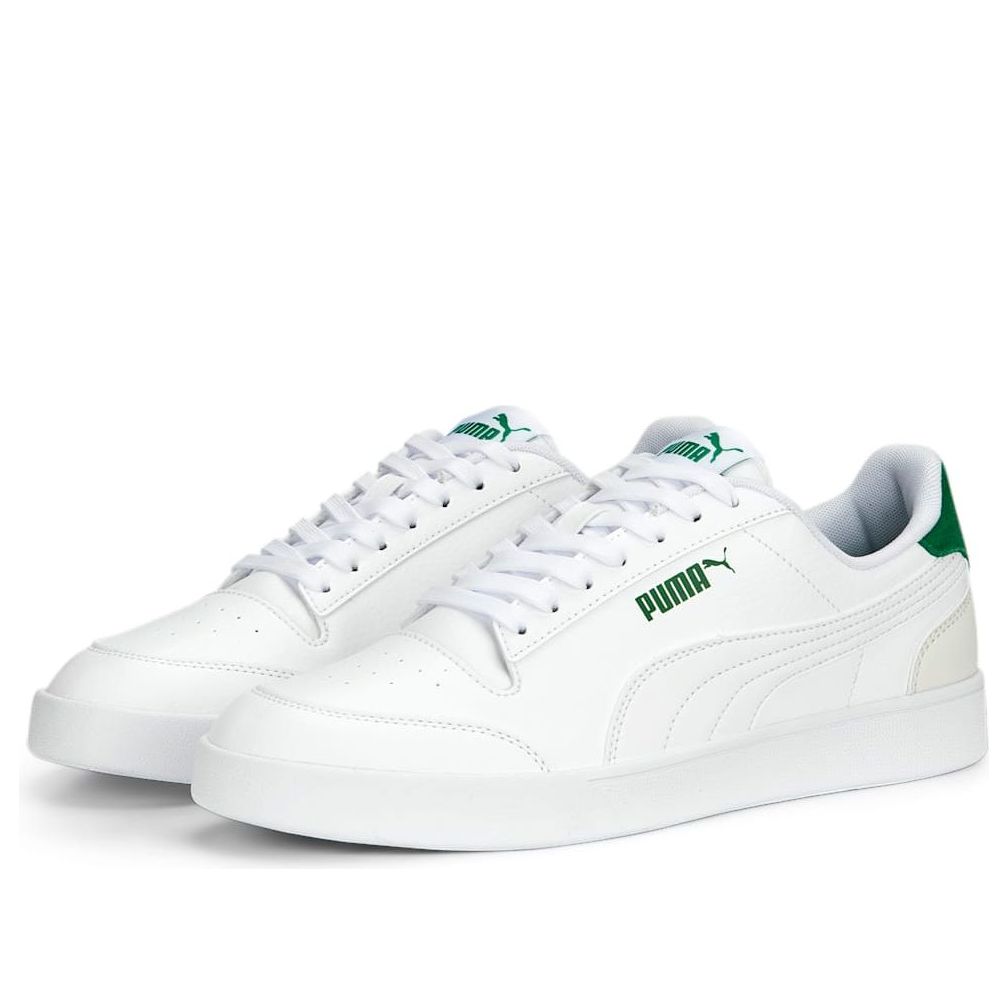 PUMA Shuffle Trainers 'White Green' 309668-25