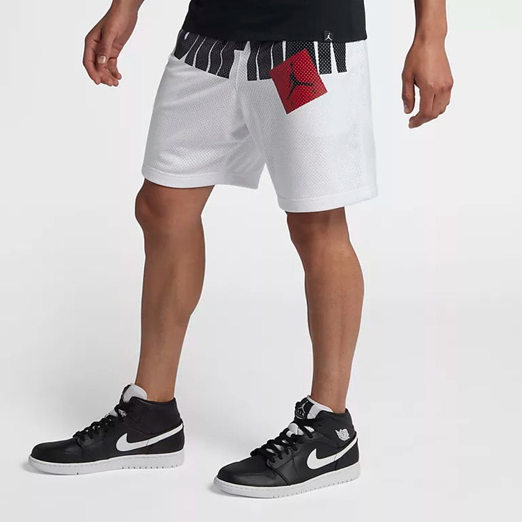 Air Jordan Jumpman Air Breathable Basketball Shorts White AA4608-100